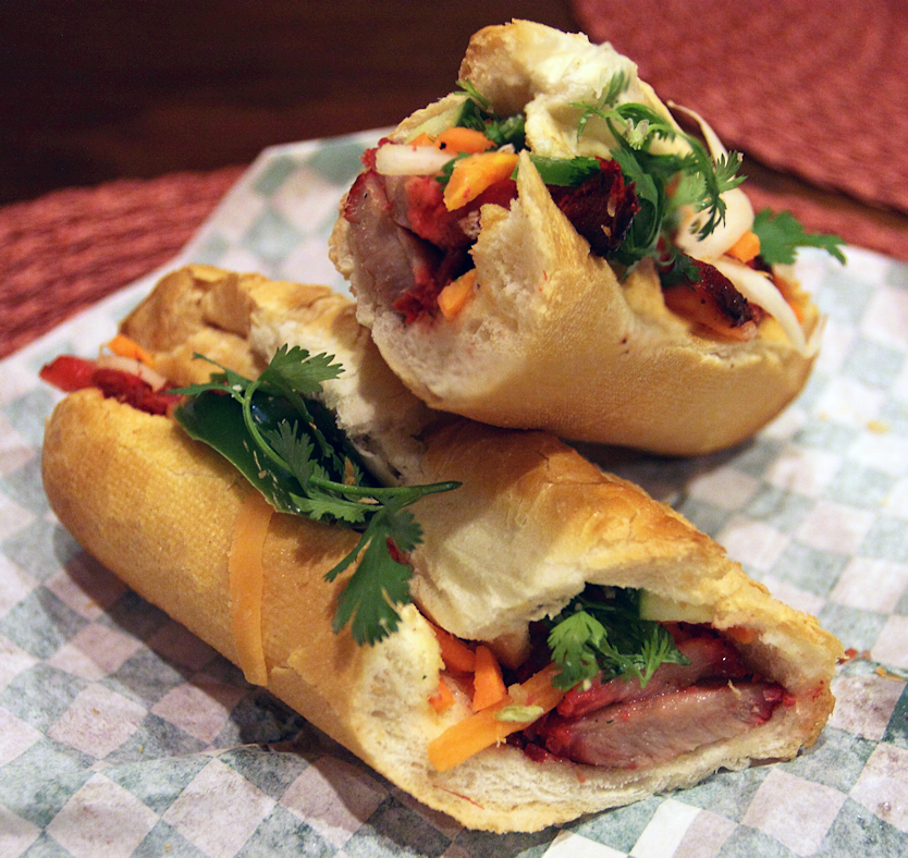 bánh mì thịt nướng